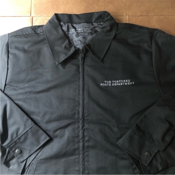 NEW The Tortured Poets Department TTPD Black Jacket XL (NO Patches) - Picture 4 of 14